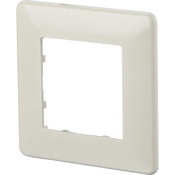 METZ CONNECT Abdeckplatte 1fach 80x80 820395-0101-I pws